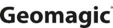 Geomagic Logo in black letters with white background