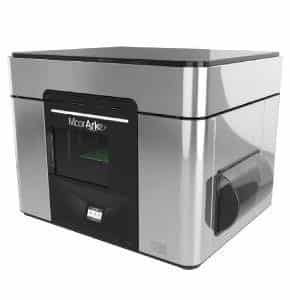 Mcor ARKe 3D printer in the stainless steel wrap