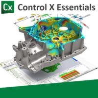 Control X Essentials graphic showing a heat map and dimensional tolerances.